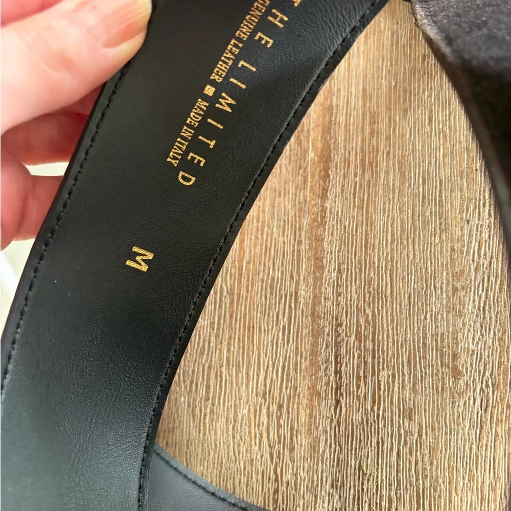 The Limited Black gold Suede Belt made in italy 🇮🇹